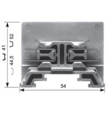 Клемма HD6/14.DG, 2 quick-connect (fast on) 6,3x0,8мм, 2,5 мм.кв., для впаивания диодов или резисторов, вилка в комплекте  1SNA162309R1000 