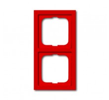 Рамка 2-постовая, серия future linear, цвет красный  1754-0-4372  ABB