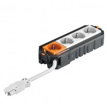 Коробка монтажная укомплектованная UT4 GST18i (3+1 розетки) с кабелем  7404686  OBO Bettermann