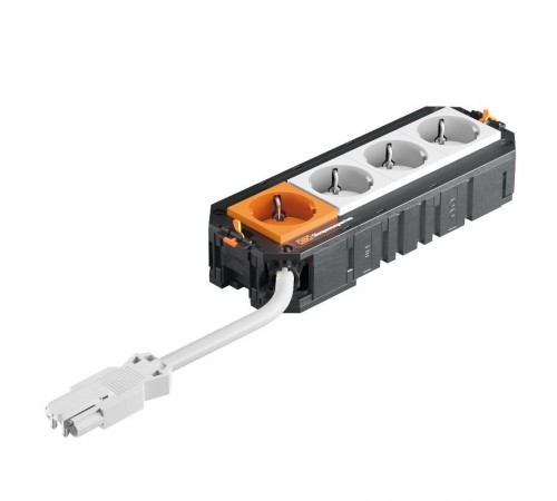 Коробка монтажная укомплектованная UT4 GST18i (3+1 розетки) с кабелем  7404686  OBO Bettermann