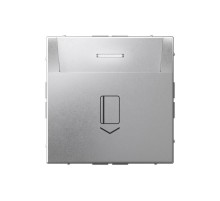 ArtGallery Алюминий Выключатель карточный 10А, без задержки времени, быстрозажимные клеммы  GAL000314S  SE