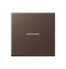 Клавиша для KNX кнопки, 1 группа, с окошком; дюропласт; мокка  A101KO5MO  Jung