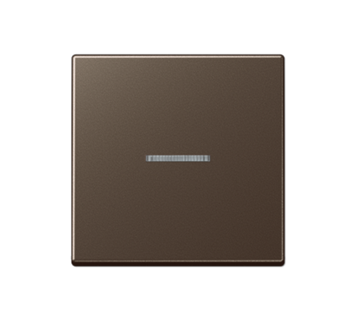 Клавиша для KNX кнопки, 1 группа, с окошком; дюропласт; мокка  A101KO5MO  Jung