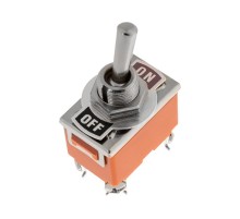 Тумблер 250V 15А (4c) ON-OFF двухполюсный (KN-201) (в упак. 1шт.)  06-0326-B  REXANT