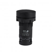 Кнопка с фиксацией OptiSignal Compact D22 C7-PH-220 черная 2НО XB7NH23  362056  КЭАЗ