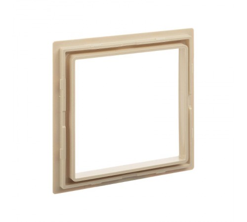 Декоративная вставка для металлических рамок "Avanti", бежевая, 2 мод.  4405852D  DKC