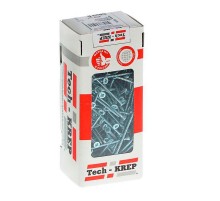 Саморезы универсальные 50х3,5 мм (200 шт) оцинкованные - коробка с окном ( 0,422 кг)  102175  Tech-KREP
