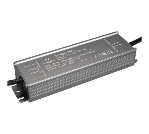 Блок питания ARPV-LG12200-PFC-S2 (12V, 16.7A, 200W)  023353  Arlight