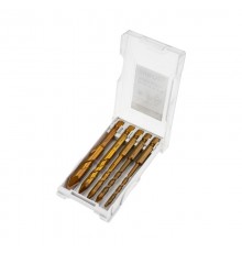 Набор сверл по стеклу и керамике, сухое сверление, 4-10 мм, 5 шт, пластиковый кейс  KR-91-0653  KRANZ