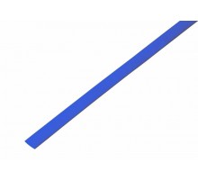 Термоусадка 8,0 / 4,0 мм, синяя (1м)  20-8005  REXANT