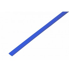 Термоусадка 8,0 / 4,0 мм, синяя (1м)  20-8005  REXANT