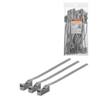 Крепеж ремешковый 7,6х285 серый (50шт)  SQ0516-0305  TDM