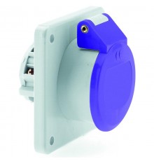 Розетка встраиваемая 25v 3р 16А IP44 75х75 4360 I 4360-Bals I Bals