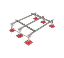 Опорная конструкция для установки оборудования TECHNORAPTOR LIGHTFOOT 2000х1500 тип 1 HD  KM-TR-LTF-SSEI-2000-1500-1 HD  КМ - профиль