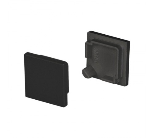Заглушка SL-KANT-H16 SQUARE BLACK глухая (Arlight, Пластик)  037518  Arlight