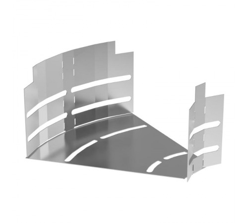 Угол горизонтальный изменяемый 0-45 градусов Стандарт INOX (AISI 304) 200х100  PR16.3592  Промрукав
