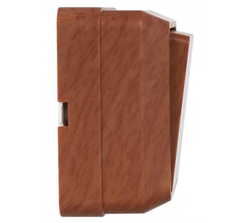 ОКТАВА дуб Выключатель 2-клавишный О/У 10А ВС20-2-0-ОД  EVO20-K04-10-DC  GENERICA