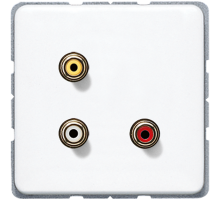 Мультимедиа-розетка MACD1031WW Jung
