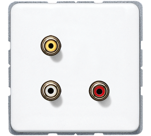 Мультимедиа-розетка MACD1031WW Jung