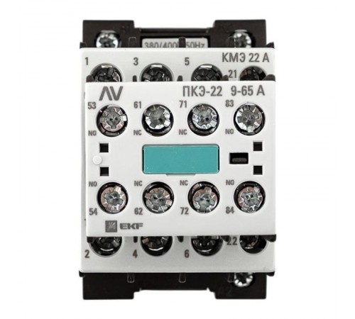 Комплект КМЭ 22А 1NC 400В АС с дополнительными контактами 2НО+2НЗ EKF AVERES  ctr-s-22-01-400-av-22  EKF