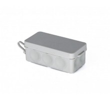 КР2401 Коробка распределительная 81*38*30 о/у, 2-компонент. атмосферостойкая, IP66, серая,  10 вводов  КР2401  HEGEL