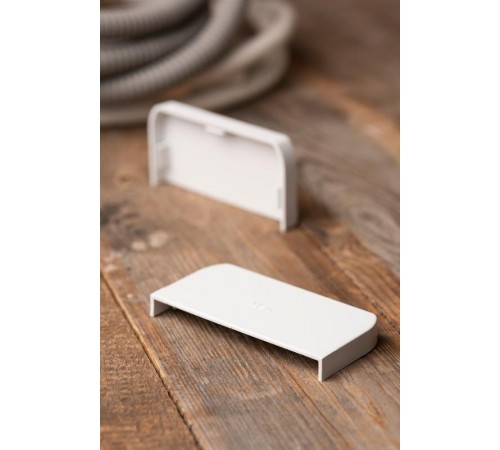 Заглушка (105х50) (2 шт) C-Line Белый  ecw-105-50x2  EKF