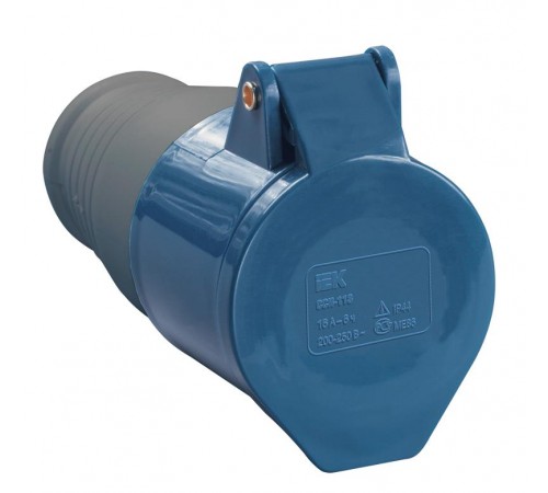 Розетка 223 переносная 2Р+РЕ 32А 220В IP44  PSR21-032-3  IEK