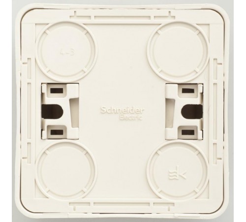 Этюд Кремовый О/У Розетка без заземления со шторками  PA16-002K  SE