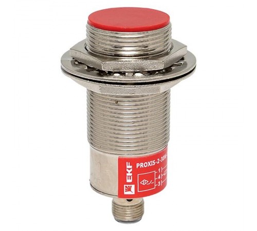 Индуктивный бесконтактный датчик PROXIS-2-30M-10-N-NO-M12  PROXIS-2-30M-10-N-NO-M12  EKF