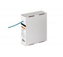 Термоусаживаемая трубка ТУТнг 4/2 синяя в коробке (10 м/упак)   SQ0518-0404  TDM