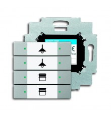 6127/01-866-500 Сенсор 4-кл. с коплером в комплекте, нержавеющая сталь  6117-0-0227  2CKA006117A0227  ABB