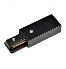 Ввод питания для шинопровода осветительного однофазного черный UBX-Q121 K01 BLACK 1 POLYBAG  UL-00001277  Volpe