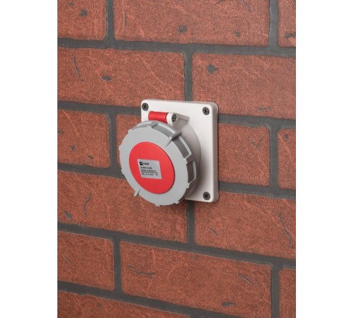 Розетка стационарная внутренняя угловая 4152 3Р+РЕ+N 16А 380В IP67 EKF PROxima  ps-4152-16-380  EKF