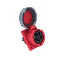 Розетка стационарная внутренняя угловая 4152 3Р+РЕ+N 16А 380В IP67 EKF PROxima  ps-4152-16-380  EKF