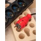 Вилка красная каучуковая прямая 230В 2P+PE 16A IP44 PRO  RPS-011-16-230-44-rr  EKF