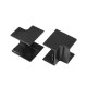 Внутренний угол 20х10 черный (4 шт/комп) для кабельного канала  PR08.12896  Промрукав