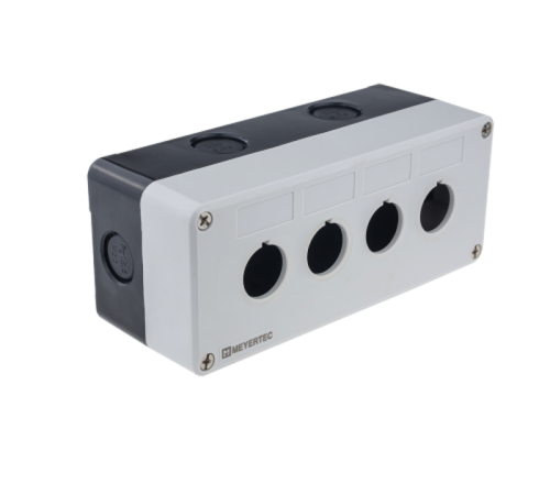 Корпус кнопочного поста,4 отверстия,серый MTB2-PE4  53104  ОВЕН