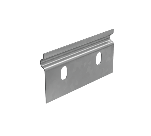 Пластина соединительная для борта 50мм "ПЛЮС" HD  DSP1plus HD  КМ-профиль