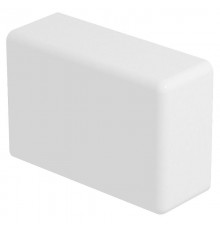Торцевая заглушка кабельного канала WDK 13x25x40 мм (ABS-пластик,белый) (WDK HE13025RW)  6193093  OBO Bettermann