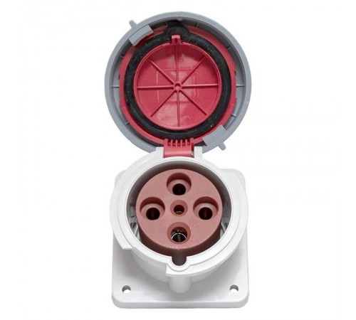 Розетка стационарная внутренняя 3342 3Р+РЕ 63А 380В IP67 EKF PROxima  ps-3342-63-380  EKF