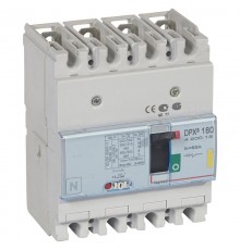 Автоматический выключатель DPX3 160 термомагнитный расцепитель 16кА 400В 4П 63А  420013  Legrand