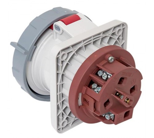 Розетка стационарная внутренняя 3342 3Р+РЕ 63А 380В IP67 EKF PROxima  ps-3342-63-380  EKF