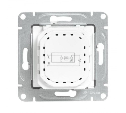 Механизм светорегулятора, белый Эпика EKF  UP1-DW-00  EKF