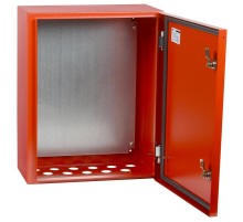 Щит с монтажной панелью ЩМП-1-0 У2 IP54 RAL 3020 (395х310х220мм) красный  IND-YKM40-01-54  IEK