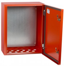 Щит с монтажной панелью ЩМП-1-0 У2 IP54 RAL 3020 (395х310х220мм) красный  IND-YKM40-01-54  IEK