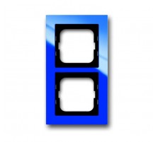 Рамка 2-постовая, серия axcent, цвет синий  1754-0-4344   2CKA001754A4344  ABB