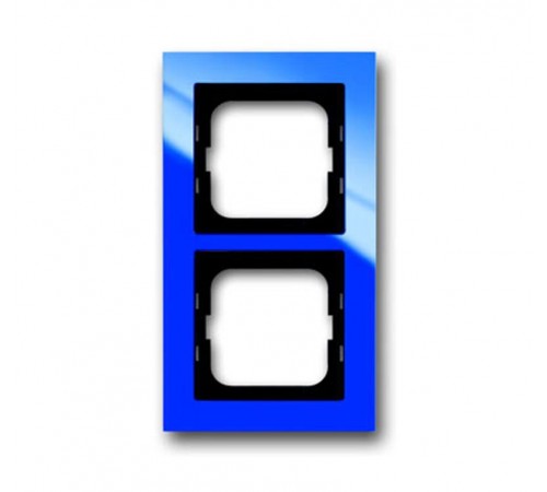 Рамка 2-постовая, серия axcent, цвет синий  1754-0-4344   2CKA001754A4344  ABB