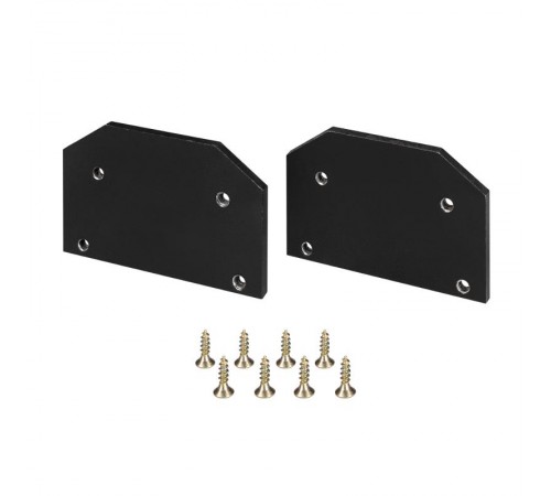 Заглушка LGD-4TR-CAP-STRETCH-BK (arlight, Алюминий+пластик)  033536  Arlight