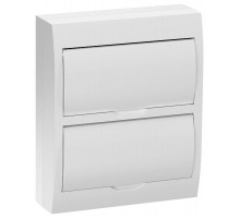 Корпус пластиковый ЩРН-П-24 бел. дверь IP41  MKP13-N-24-41-K01-G  GENERICA