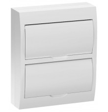 Корпус пластиковый ЩРН-П-24 бел. дверь IP41  MKP13-N-24-41-K01-G  GENERICA